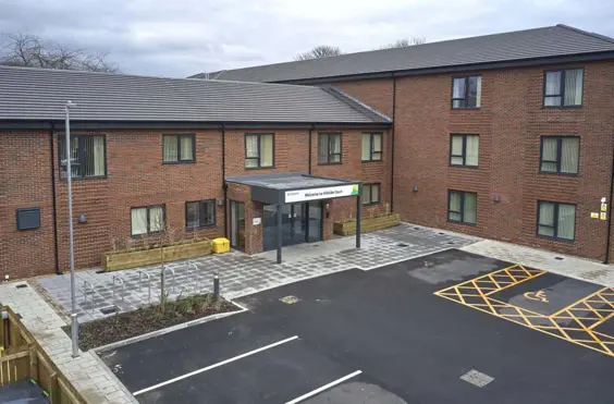 Hillside Court - An outside view of the home