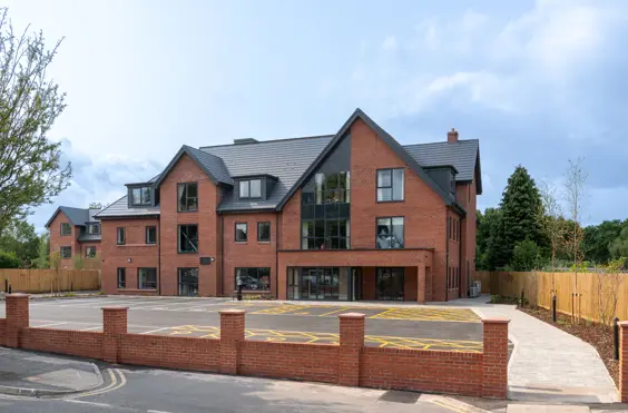 Cheadle Grange Care Home - outside view of care home
