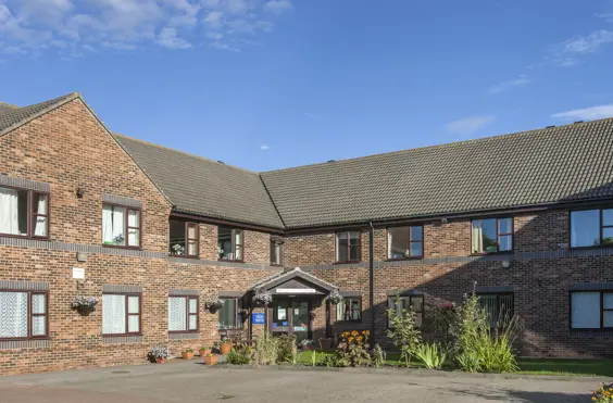 Maple Lodge - outside view of care home