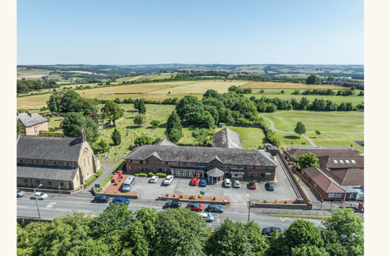 Redwell Hills - outside view of care home
