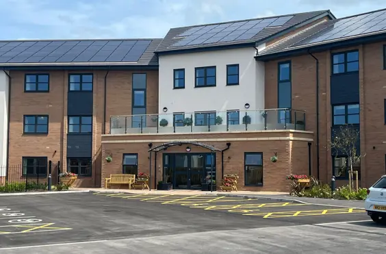 Mead Field Manor Care Home - An outside view of the home