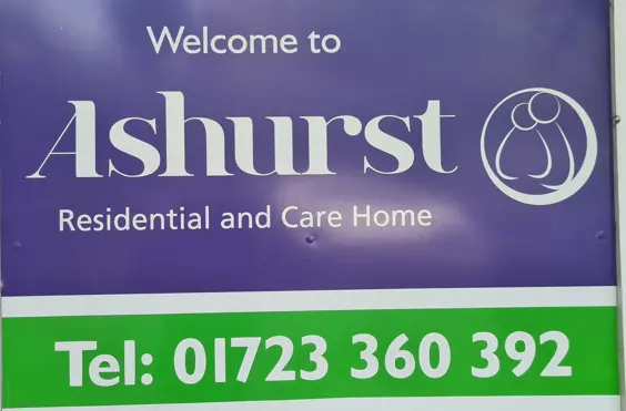 Ashurst Residential and Care Home - outside view of care home