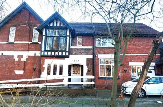 Claremont Lodge - outside view of care home