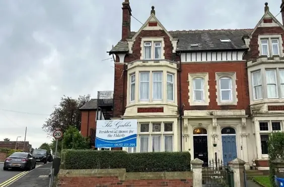 The Gables Care Home - outside view of care home