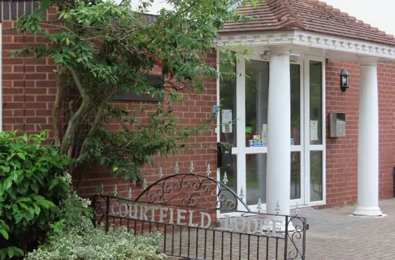 Courtfield Lodge - outside view of care home
