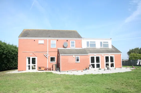 Neat Marsh House - An outside view of the home