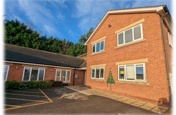Advent House - outside view of care home
