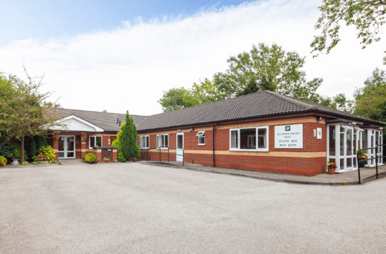 Sycamore House Care Home - outside view of care home