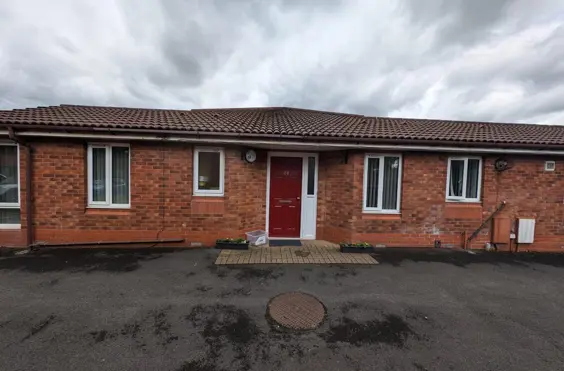 St Mary's Gate Euxton - outside view of care home