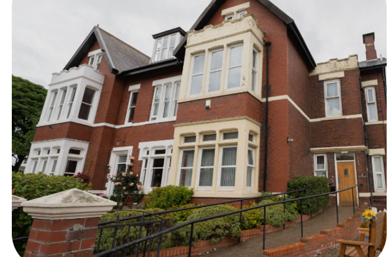 Eastholme - outside view of care home