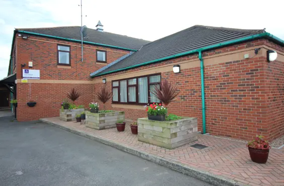 Larchfield - outside view of care home