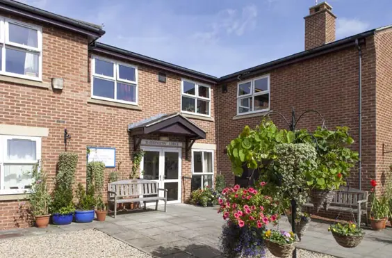 Barrington Lodge Care Home - outside view of care home