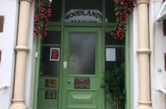 Woodlands Manor - outside view of care home