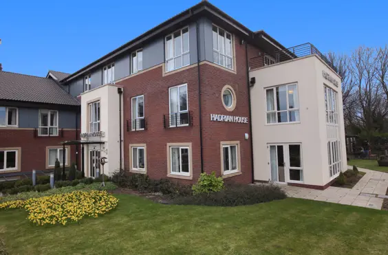 Hadrian House - An outside view of the home