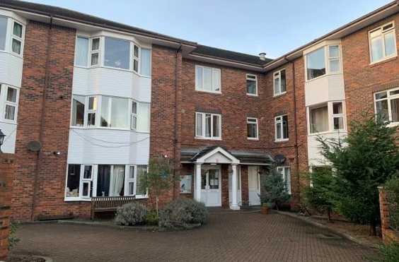 Barnes Court Care Home - outside view of care home