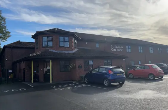 St Saviours Care Home - outside view of care home