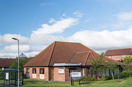 Highfield (Stockton) - outside view of care home