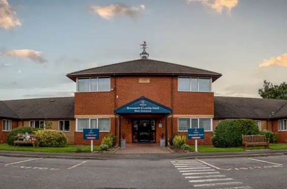 Brancepeth Court - outside view of care home
