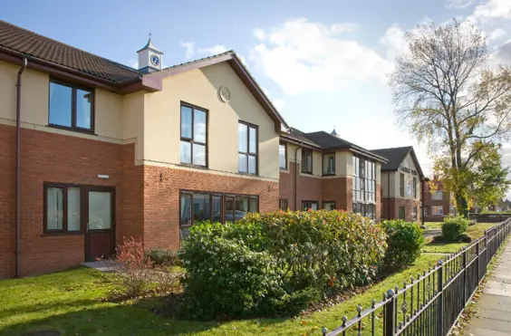 Hadrian Park - outside view of care home