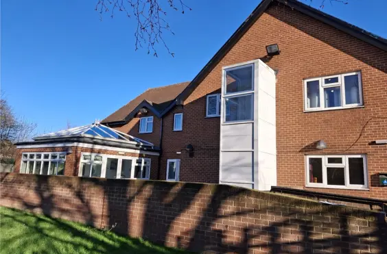 Eden Lodge - outside view of care home