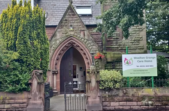 Woolton Grange Nursing Home - outside view of care home