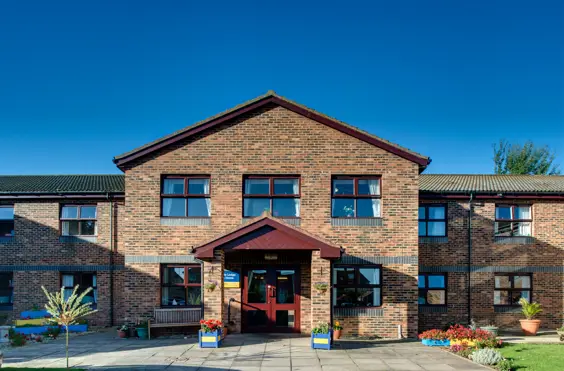 Hillside Lodge Care Home - outside view of care home