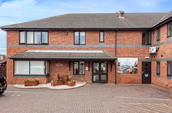 Ashlea Lodge - outside view of care home