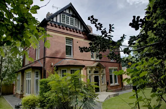 Hillside House - outside view of care home