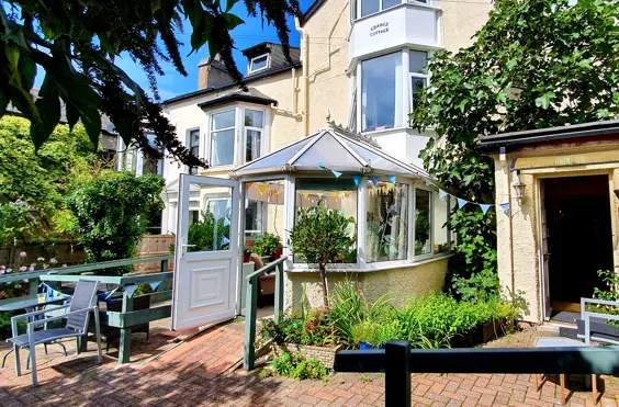 Grange Cottage Residential home for Elderly Persons - outside view of care home