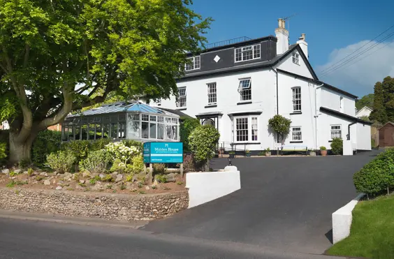 Malden House - outside view of care home