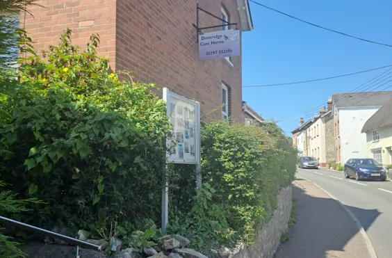 Doveridge Care Home - outside view of care home