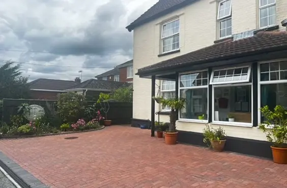 Woodfalls Care Home - outside view of care home