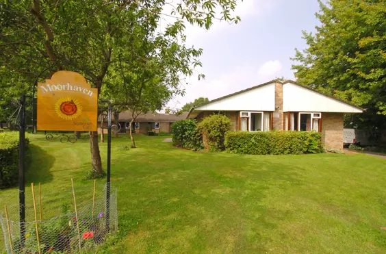 Moorhaven - outside view of care home