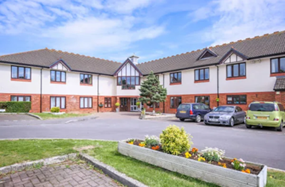 West Abbey - outside view of care home