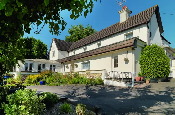 The Laurels and Pine Lodge - outside view of care home