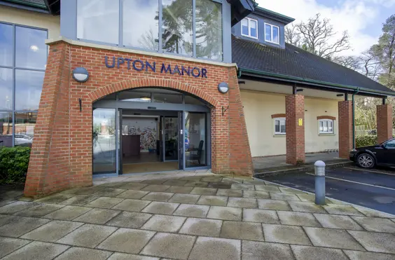 Upton Manor - outside view of care home