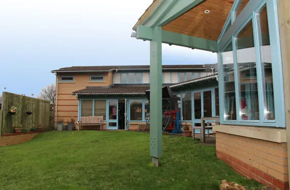 Woodhouse - outside view of care home
