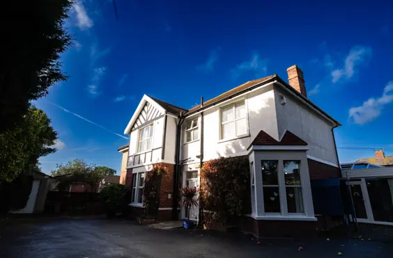 Hengrove Lodge - outside view of care home