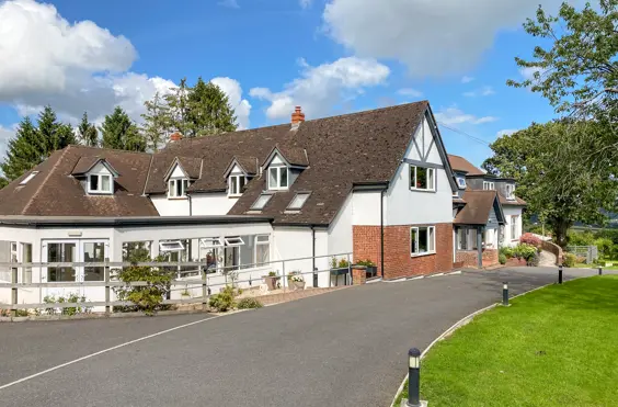 Hillside House - outside view of care home