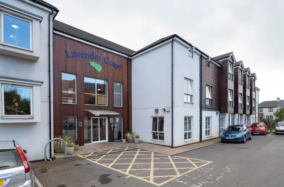 Lavender Court - outside view of care home