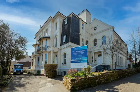 The Whitebeach - outside view of care home
