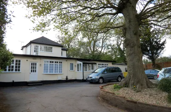 Burntwood Lodge - outside view of care home