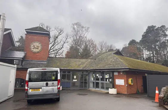 The Woodlarks Centre - outside view of care home