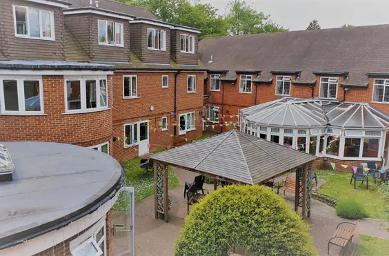 Orangery Care Home - outside view of care home