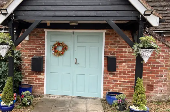 Stroud House - outside view of care home