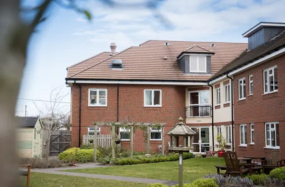 Cherry Garth - outside view of care home