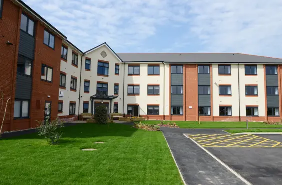 Buckingham Lodge - outside view of care home
