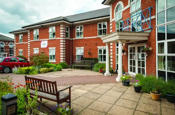 Hillside - outside view of care home