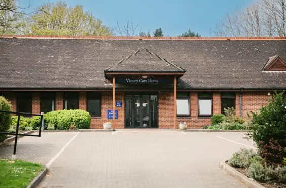 Victory Care Home - outside view of care home
