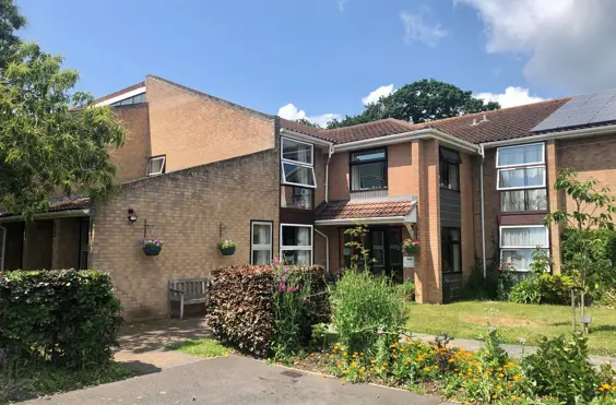 New Milton House - outside view of care home
